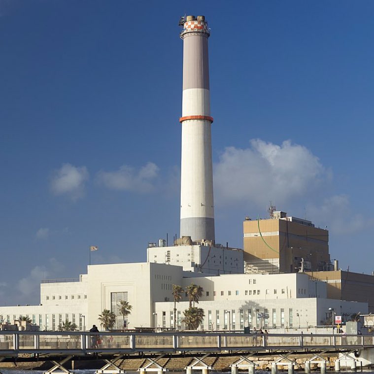 The power plant in Tel Aviv is reportedly on fire can anyone please share a current picture to confirm ?
 This is being claimed by Arabian Group From Iraq .