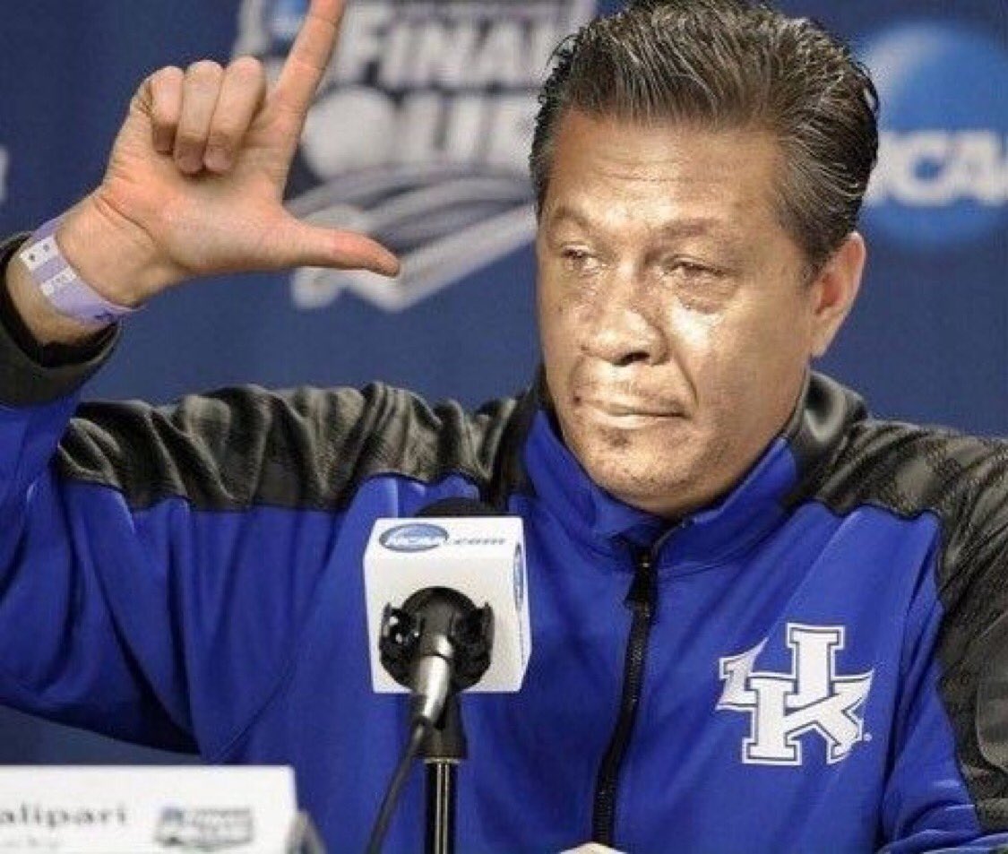 Kbez23's tweet photo. Kentucky Basketball is 1-5 in their last 6 NCAA Tournament Games. Let that sink in #NCAAMarchMadness #BracketsBusted https://t.co/XH5eTVf4p4