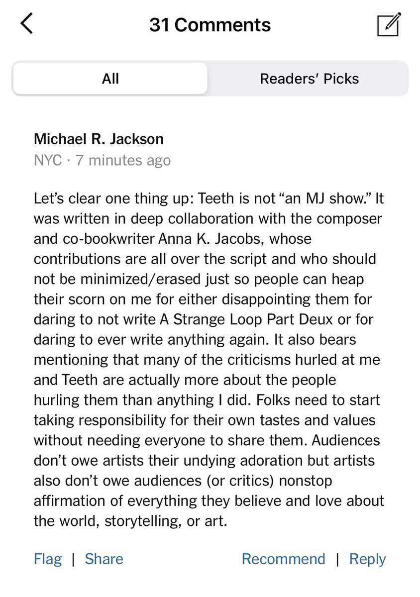 “I’m not your bitch, don’t put your shit on me.” - Madonna (Human Nature, 1995)