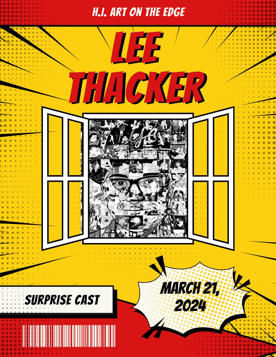 Surprise Cast Lee Thacker Today we spoke about life as a cartoonist, creating comics for the great indie band, The Wedding Present, and supporting a Kickstarter campaign for Stuart Lloyd Gould. The podcast interview will arrive soon. He's special. @LeeThacker2 @weddingpresent.