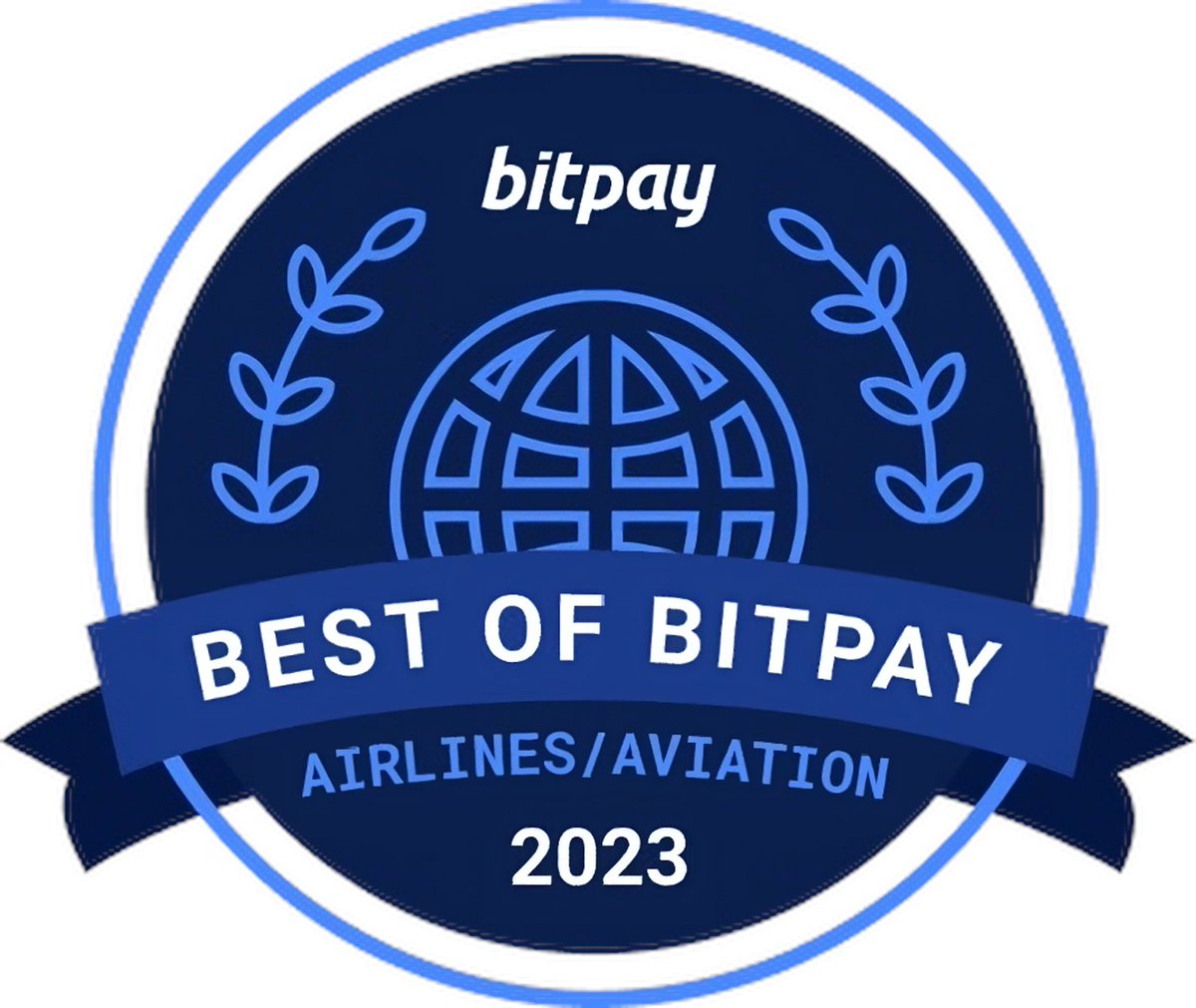 Best of BitPay 2023 - Airlines/Aviation @PrivateFly offers premium private jet travel solutions, ensuring safety and flexibility with access to a service and safety accredited aircraft fleet. View all winning categories: bitpay.com/blog/best-of-b… #BitPay #Bitcoin #crypto