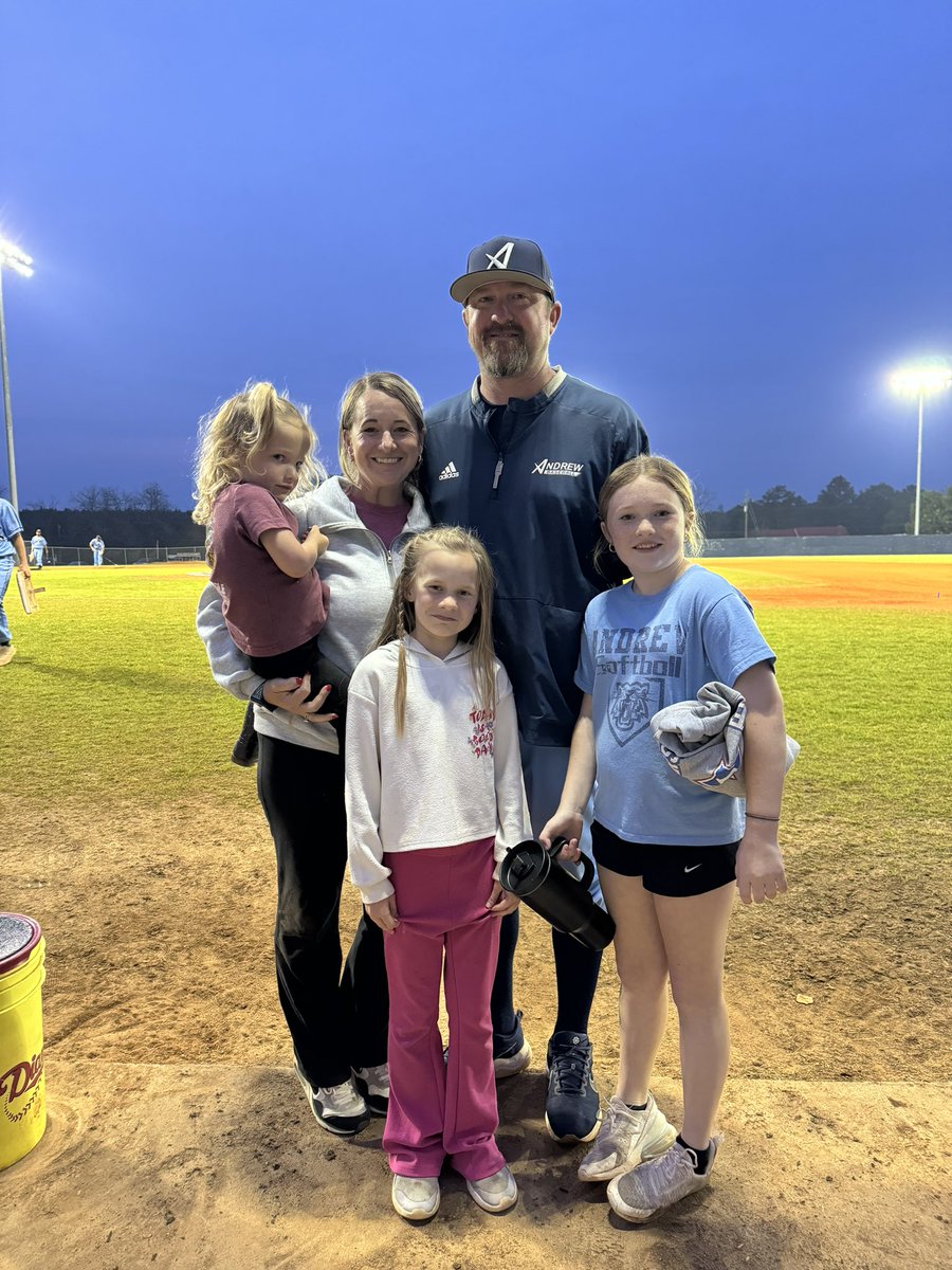 Congratulations to our Head Coach Blake Williams with the win tonight he reaches his 300th career win at Andrew College! A great milestone and many more to come!