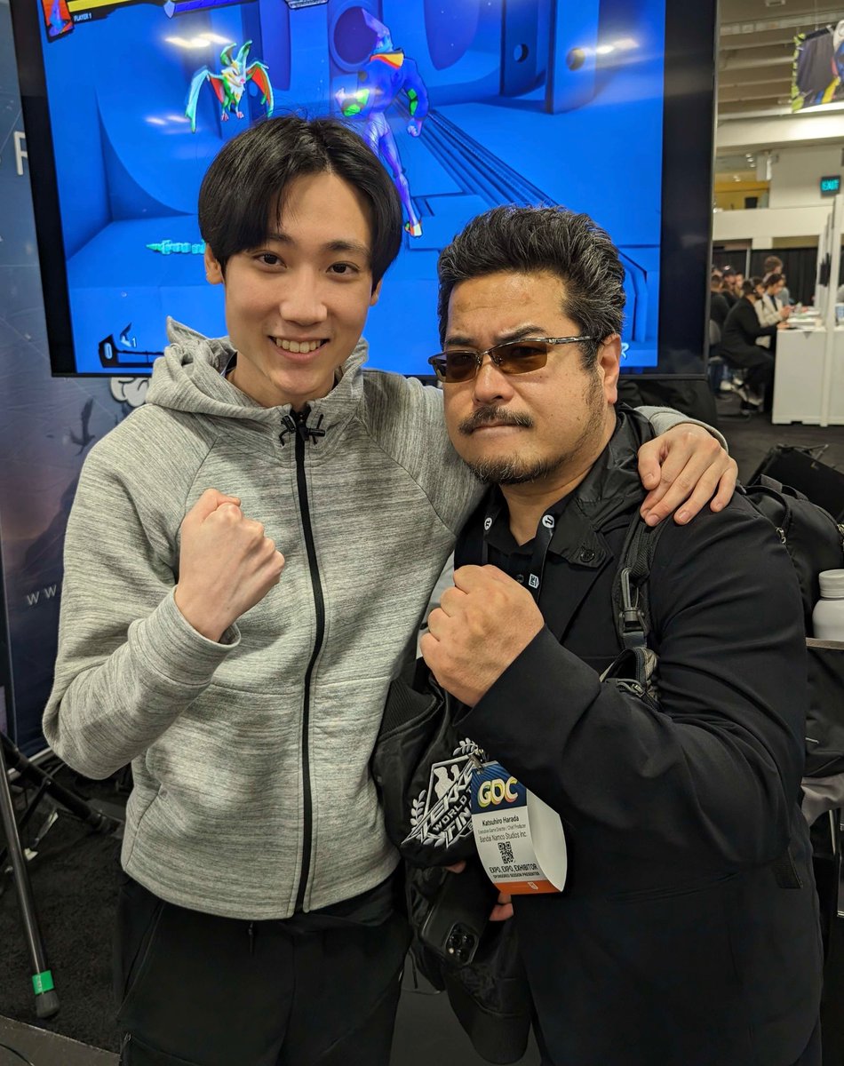 I met Harada-san at GDC! This made my entire week