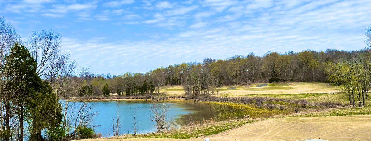 Another great day on the links! We played The Cullan at Mineral Mounds. ⛳️ #GoRacers 🏇