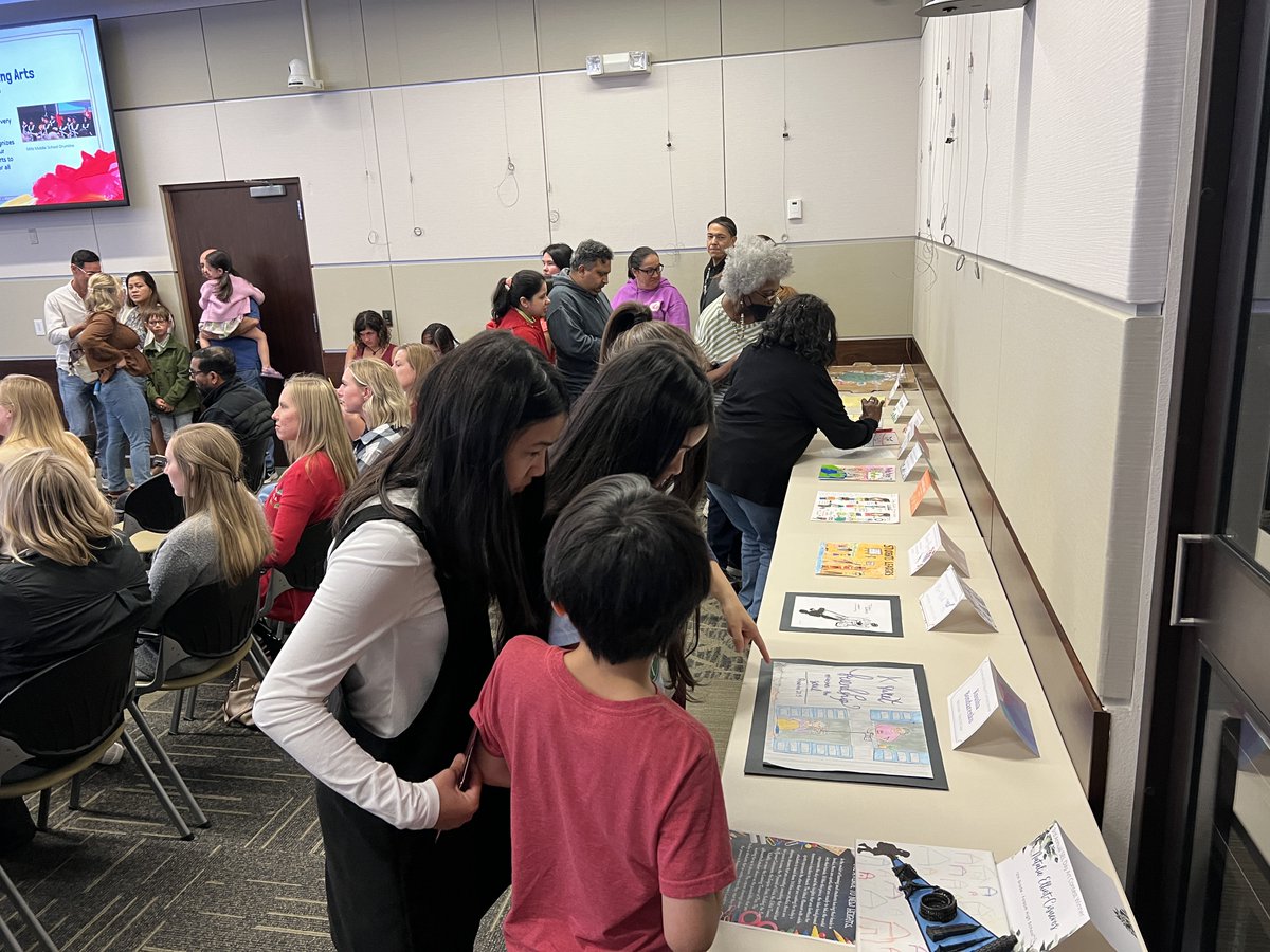 Shout out to the student winners of the 3rd Annual Social Emotional Learning (SEL) art contest, under the guidance of Dr. Iyuanna Pease.  Winners were chosen from across the District, at all grades, and enjoyed having their artwork displayed in the Boardroom. #SELday🏆🏆🏆