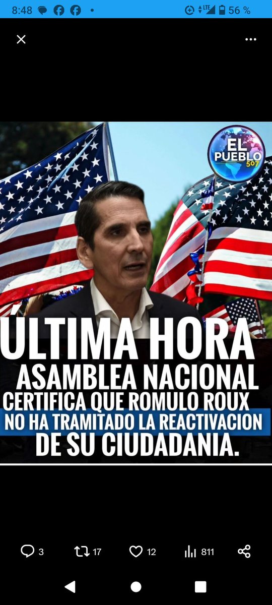 AVISO PARA ESCOFFERY, JUNCA Y GUERRA, LES PASAMOS ESTA PAPA BIEN CALIENTE. ESPERAMOS QUE TOMEN LOS CORRECTIVOS CON URGENCIA NOTORIA