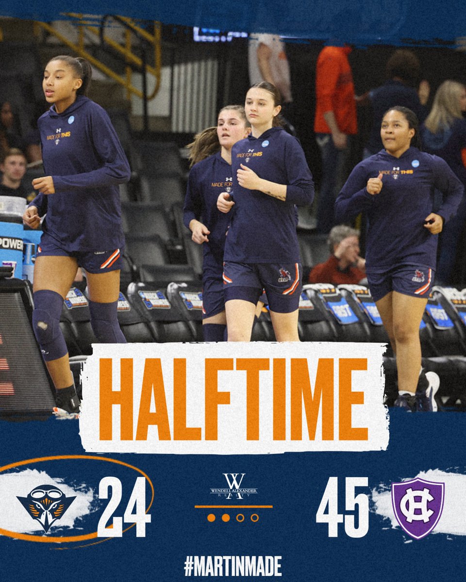 Holy Cross comes out on fire in the first half and the Skyhawks will have to rebound in the second.