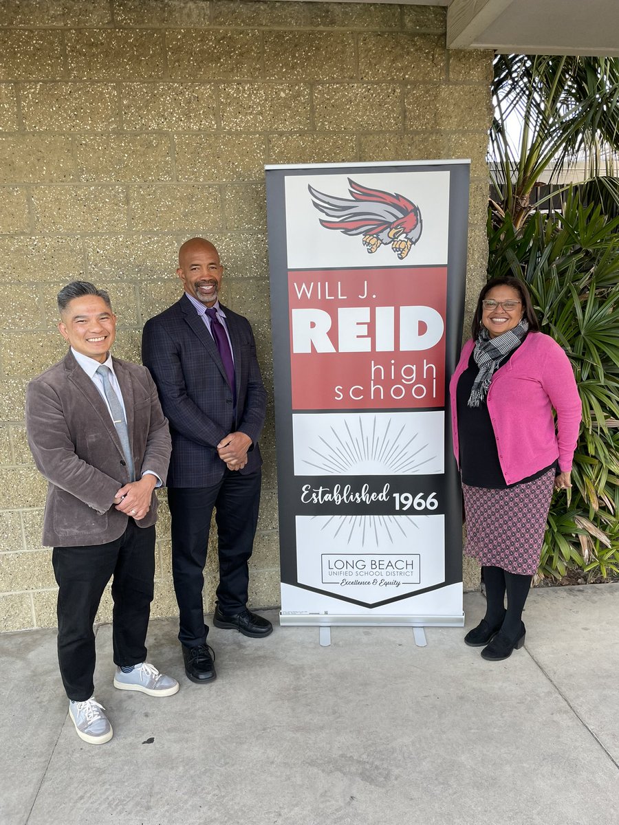 Thank you Dr. Jackson for visiting us. 
@LBUSDsecondary #OpenHouse #proudtobeLBUSD
