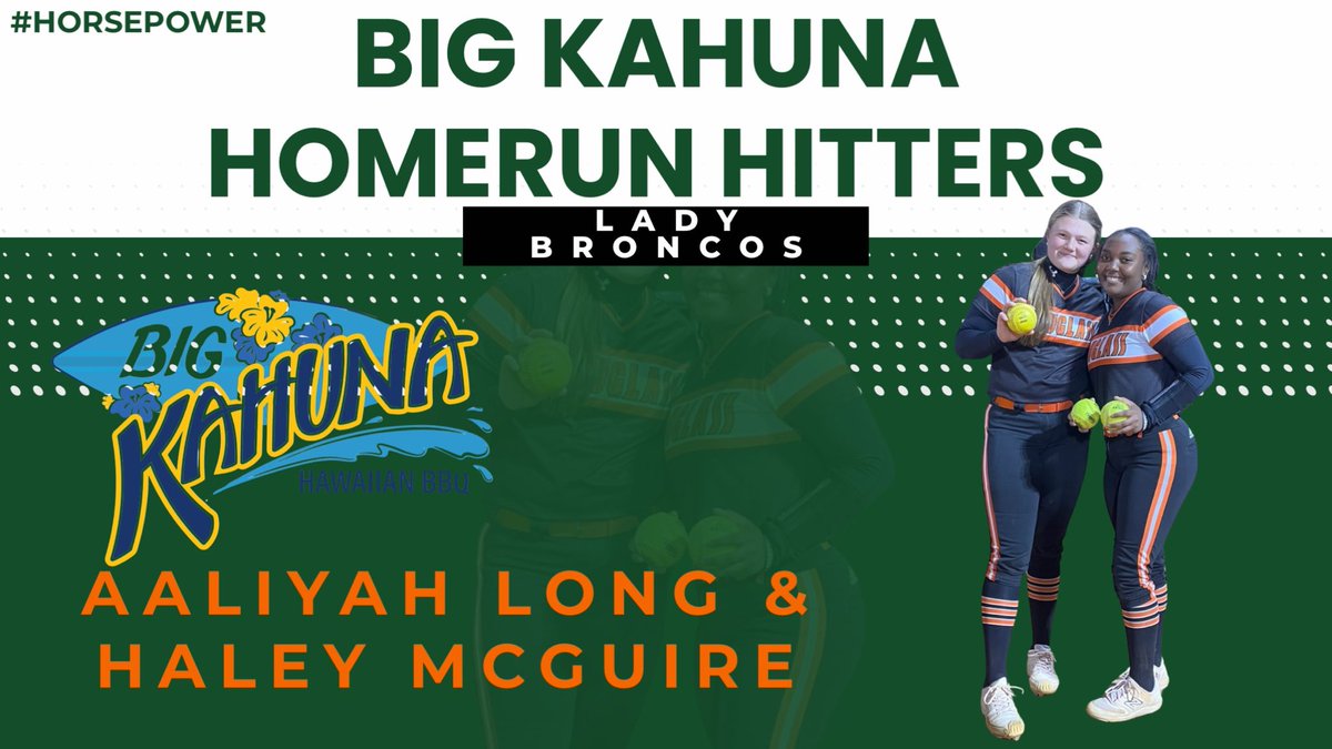 More 💣 💣’s for these two!  <a href="/elise_aaliyah/">aaliyah long</a> <a href="/HaleyMac2027/">Haley McGuire</a> #horsepower #LadyBroncos