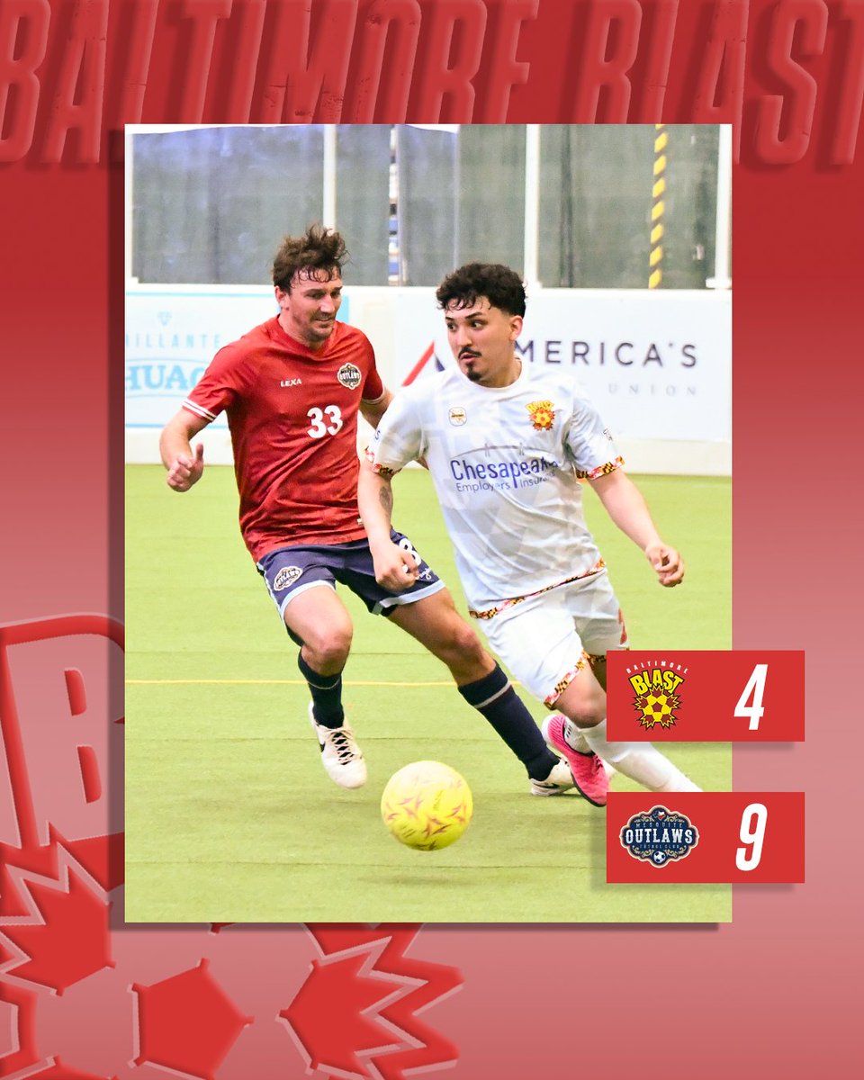 BaltimoreBlast's tweet photo. FINAL: @baltimoreblast 4-9 @texasoutlawsfc
#baltimoreblast #blastfam #blast #blastoff #fullblast #baltimore #masl #soccer #baltimoreblastcheer #baltimoreblastcheerleaders #hereforablast @MASLarena https://t.co/oSmMDriO5A