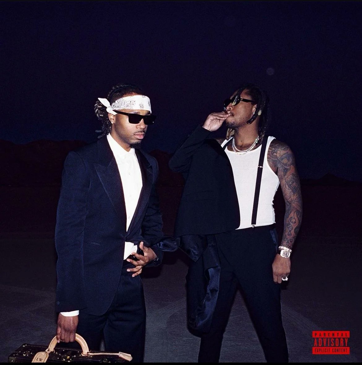 HipHopAllDay's tweet photo. FUTURE & METRO BOOMIN. WE DON'T TRUST YOU. ALBUM OF THE YEAR.