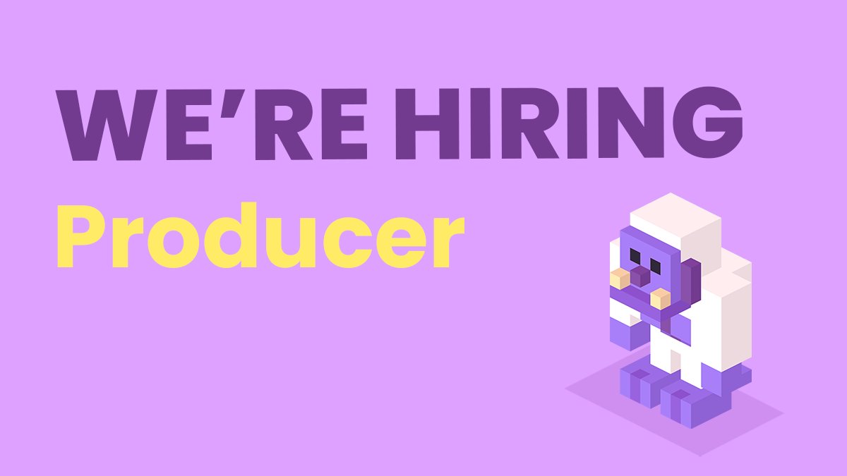 We're looking for a talented Producer! bit.ly/hw-careers 
🕐 Full-time/fixed-term 6 mth role (w/ possible extension)
☕️ Melbourne-based (remote candidates considered)
💵 Competitive salary
🤸‍♀️ Flexible work conditions
💗 Fun &amp; supportive workplace 
#GameDevJobs #IndieGameDev
