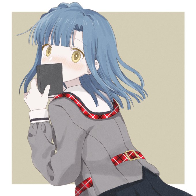 「blue hair from behind」 illustration images(Latest)｜3pages