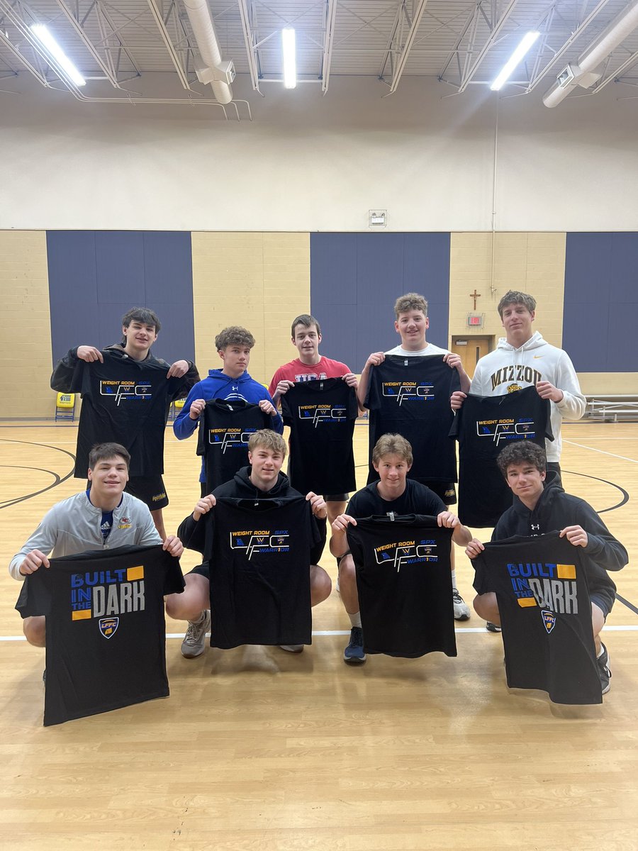 Congratulations to Team 8 for winning phase 1 of our Warrior Workouts. #WeightroomWarrior #LFFC