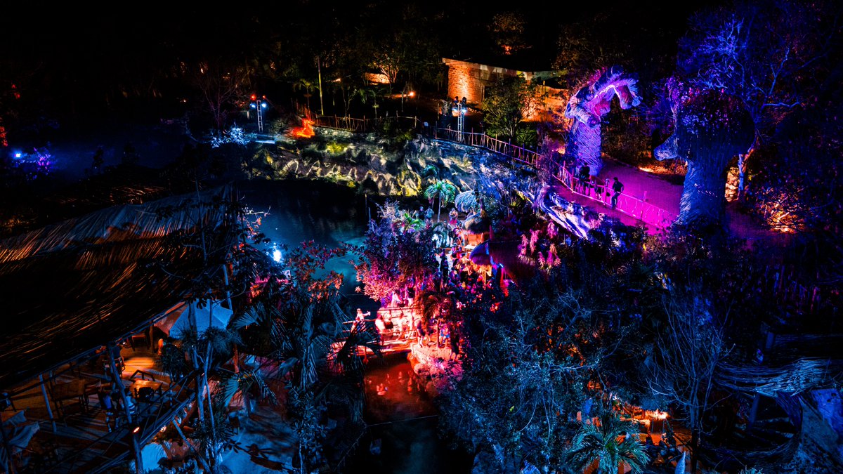 Day -> Night 🎇🎆 Drum & Bass 📍: Buuts Ha Cenote Club, Tulum @LOCUS