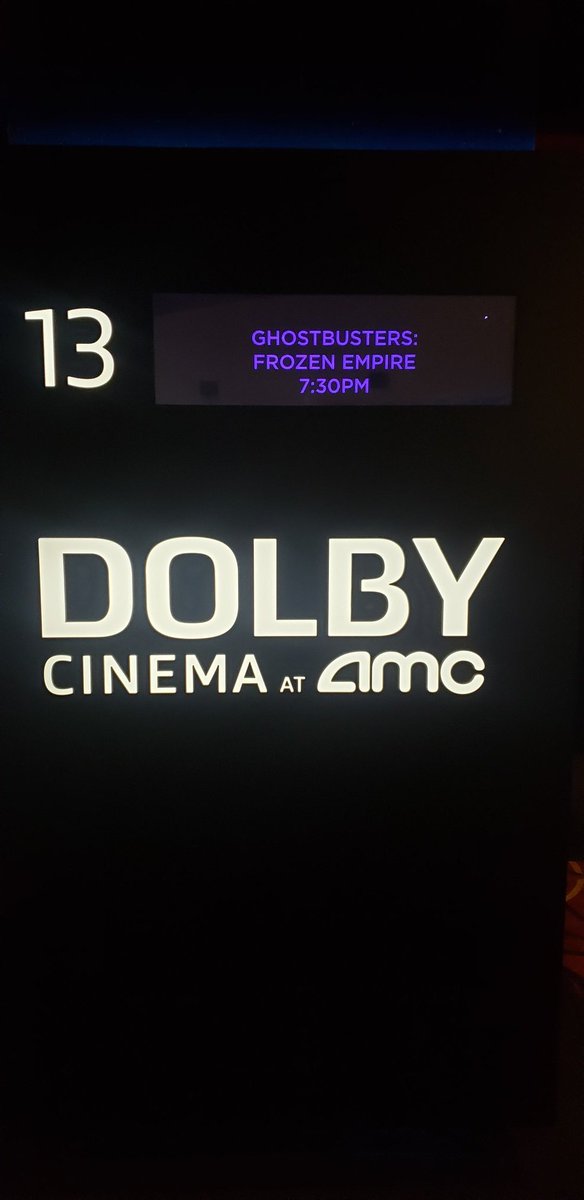 bampac29's tweet photo. Now I own both my ecto-1, and ghost trap...all decked out and ready to be part of the #Ghostbusters team. What a fun, fantastic Adventure. FYI don't miss the post credit scene. Great homage to Ivan. #ForIvan #GhostbustersFrozenEmpire #DolbyCinema #atAMC #AMCApes #AMCTheatres https://t.co/qY7OEw2NMv