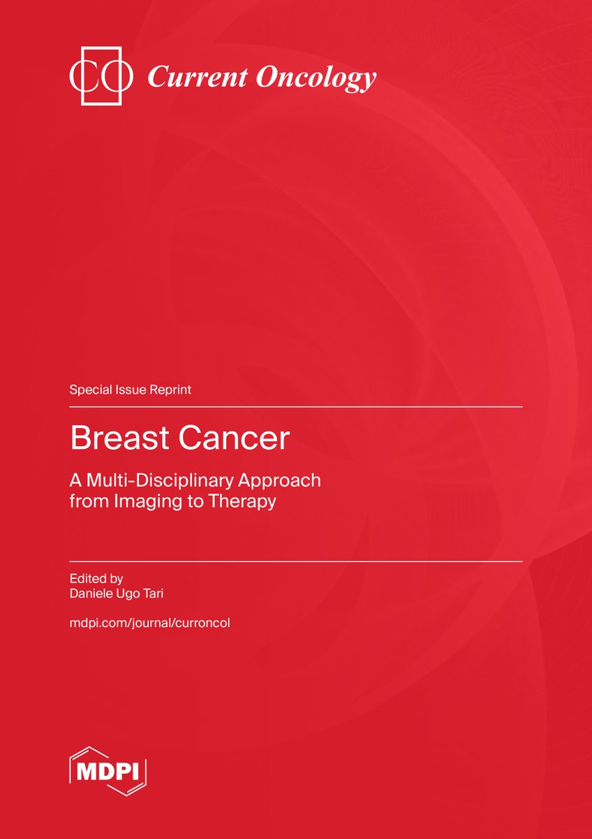 📕Special Issue Reprint Book: Breast Cancer: A Multi-Disciplinary Approach from Imaging to Therapy 🎓Guest Editor: Dr. Daniele Ugo Tari Find more details: mdpi.com/books/reprint/… #breastcancer