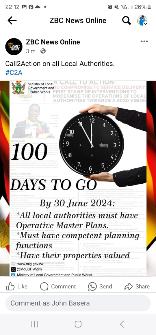 Call2Action LAs check your time #NoCompromise2ServiceDelivery @basera_john @HeraldZimbabwe @ChronicleZim @ARDCZW @UcazOfficial @ZBCNewsonline @InfoMinZW