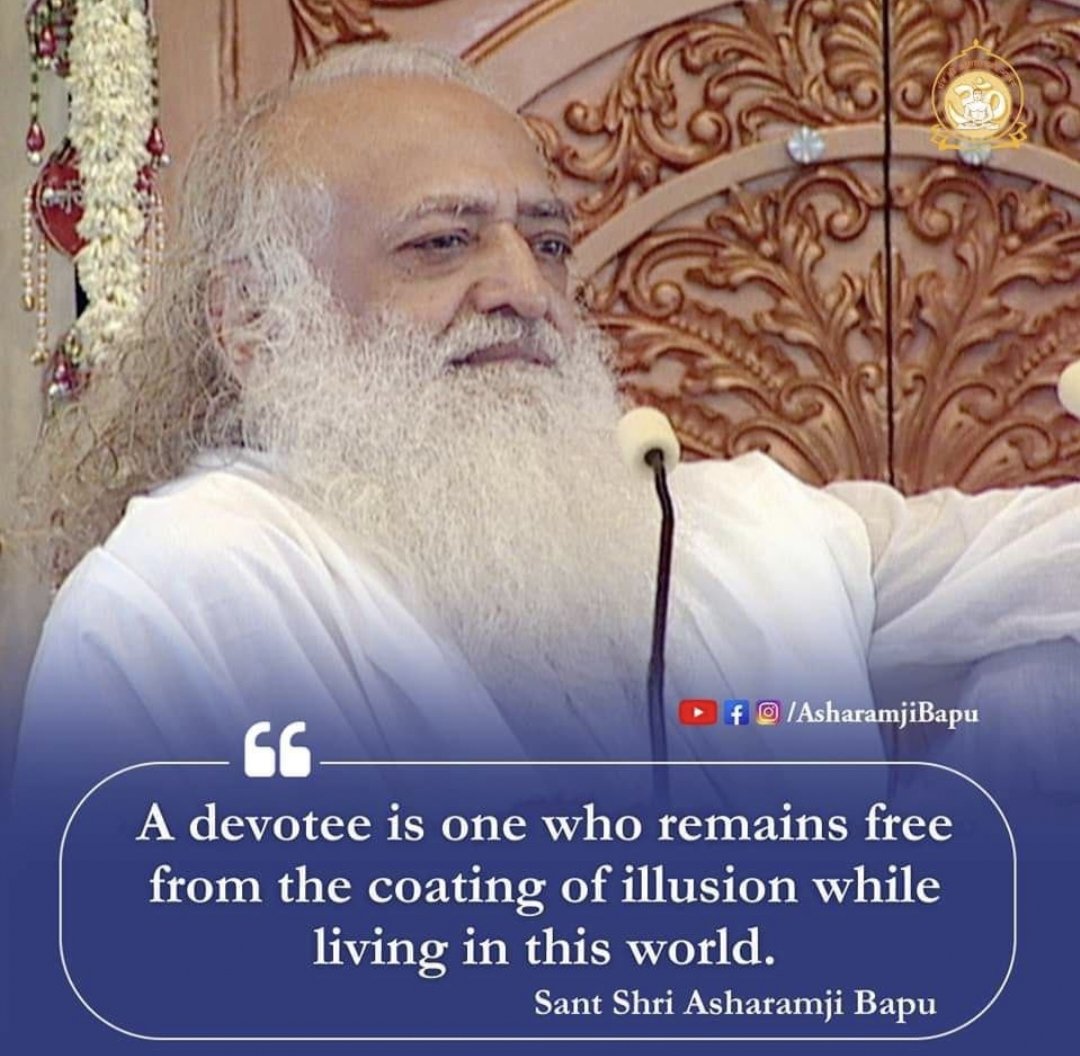 By listening to the discourses of Sant Shri Asharamji Bapu, #PositiveVibes start increasing easily in life because in Bapuji's discourses, solutions to all problems are easily found. Mindset Matters A Lot So Unlock Your Potential Thru These Positive Vibes.