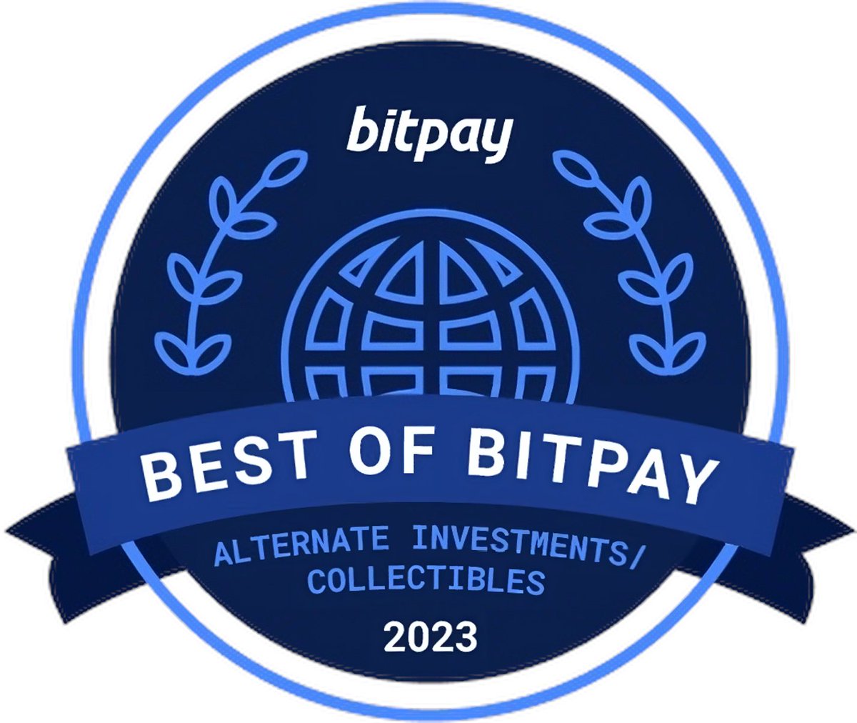 Best of BitPay 2023 - Alternative Investments/Collectibles @PWCCMarketplace is a leader in the trading card industry, offering a platform for buying and selling valued cards and collectibles. View all the winners by visiting: bitpay.com/blog/best-of-b… #BitPay #Bitcoin #crypto