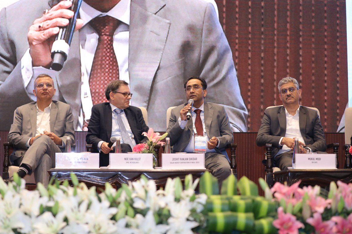 DF Sir shared his perspectives on financing and connected issues of Green Hydrogen during the panel discussions in IPHE Industry outreach today. The deliberations were very well received and appreciated by the audience & delegates alike.
