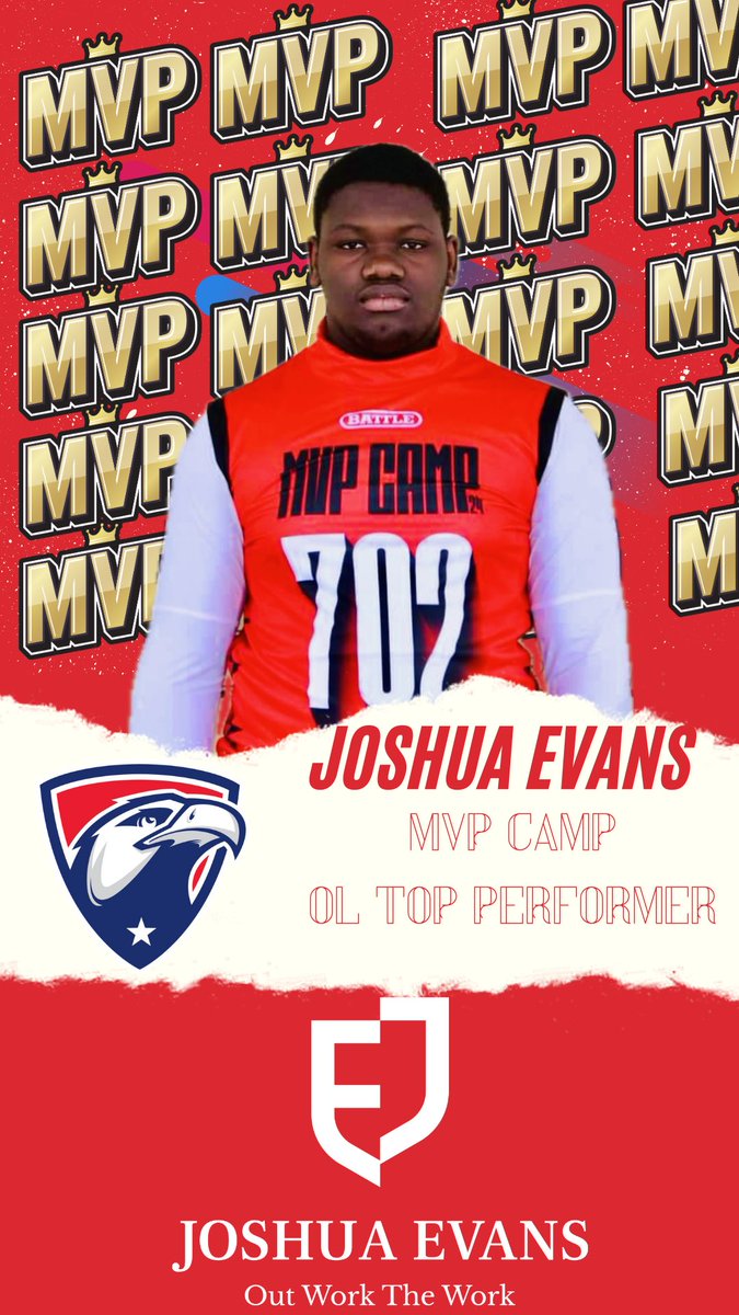 Thank you @RustyMansell_ @ChadSimmons_ and @TheMVPCamps for a great camp. Left healthy and a little bit better than when I arrived! Special shout out to @CoachOSullivan and @benton_leroy for coaching us OL up! So many gems! 💎 @CoachBenReaves @MiltonEagles_FB @CoachRMWilliams