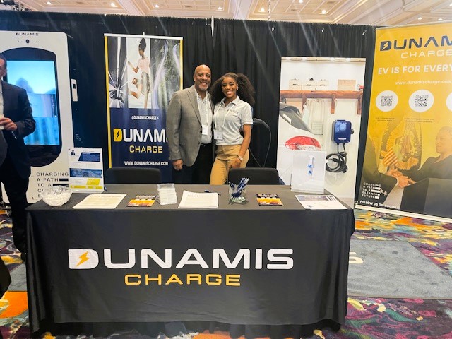Visit @dunamisenergy1 at booth 309 to explore their sustainable energy solutions that are progressing the EV industry. Discover how they're optimizing energy efficiency and driving innovation. 
#EVCS2024