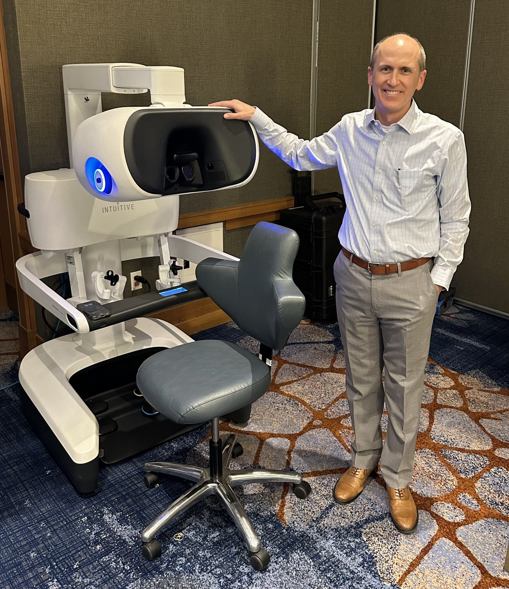 daVinci 5 test drive this evening was fun.   First impressions:  lots of new features and slick advancements, the next generation of surgeons is gonna love it.