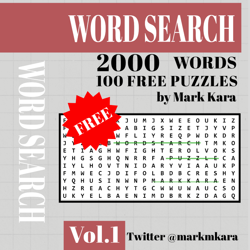 MarkMKara's tweet photo. Wordsearch Puzzles are super fun to make.
I am sharing one of my books free!
You get: 
• 2000 Words 
• 100 Free Puzzles
To get:
1⃣ Like🩷&amp; Repost
2⃣ Reply "Wordsearch Puzzle"
3⃣ Follow me (so I can DM link) https://t.co/EV7iEs5gYc