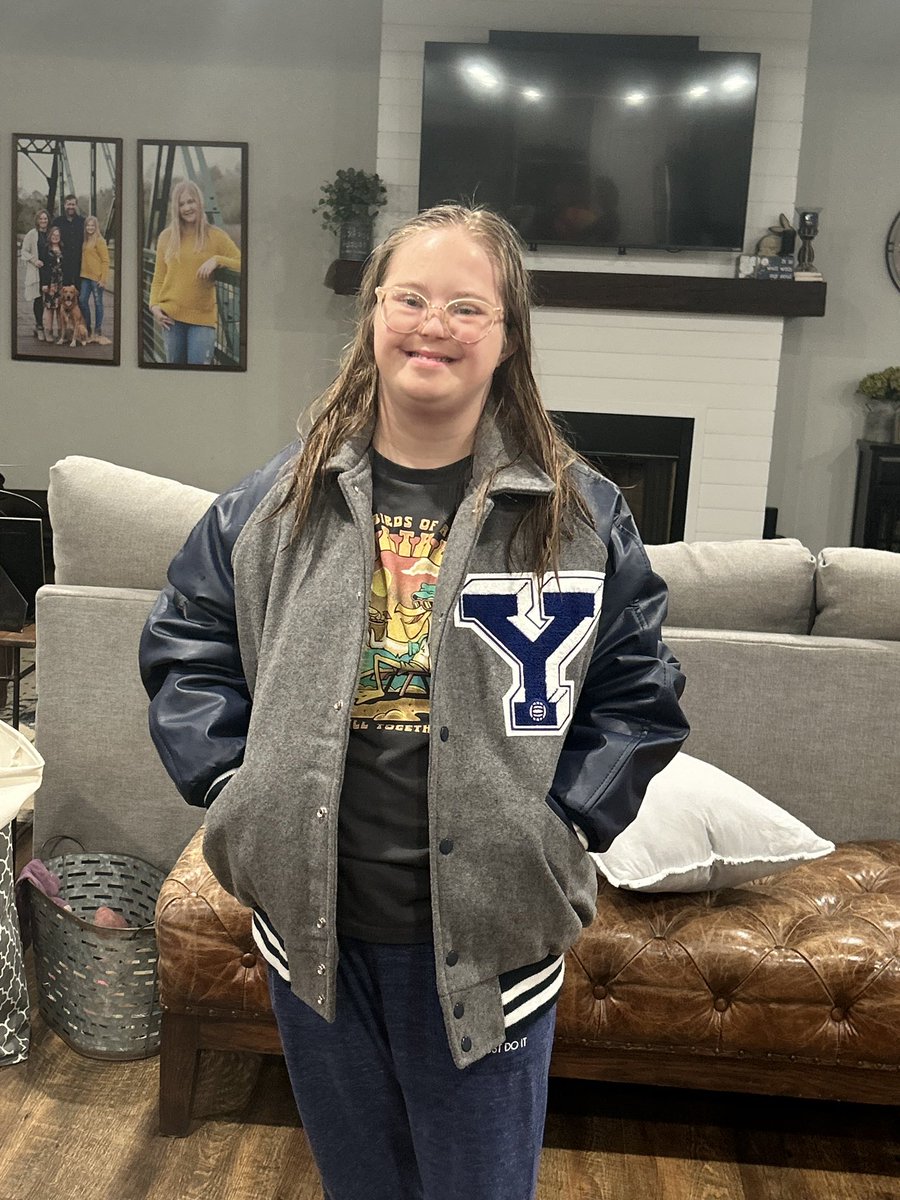 Today is #WorldDownSyndromeDay2024 and I can’t help but just beam with pride over my niece Macy. She will be 18 this May and I am amazed everyday at what she has accomplished.  I love her so much!  #DownSyndrome