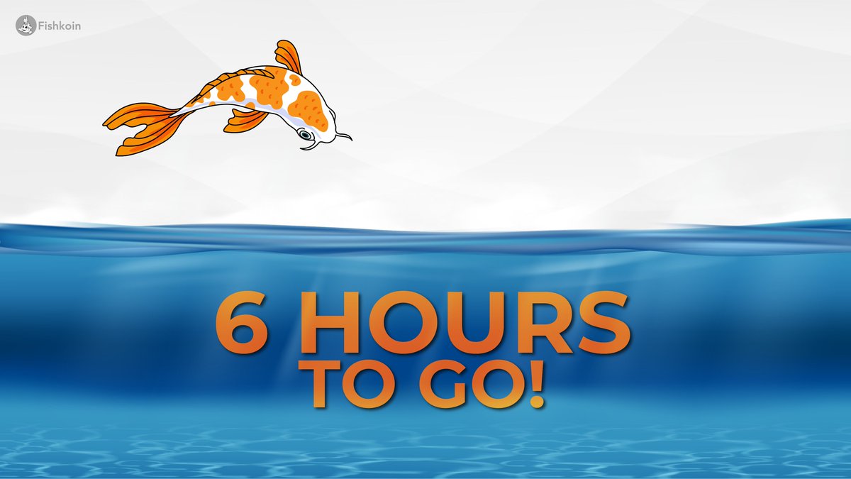 6 Hours to go!

Giveaway $50 USDT

✅Follow <a href="/fishkoin/">Fishkoin</a>
✅Tag 3 crypto friends

🏆1 Winner
⏰Ends in 24 Hours

#KOIN #memecoin #fishkoin #BSC