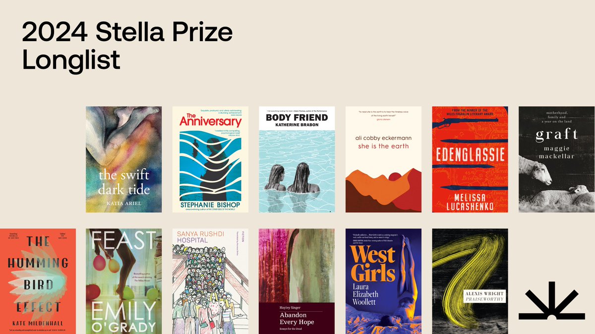 Did you miss the #2024stellaprize longlist announcement at @adelwritersweek? You can now watch it online and hear from our wonderful judges: bit.ly/49Y5EdE