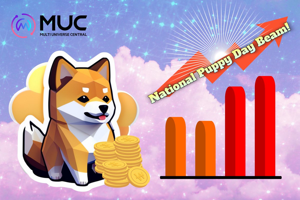 March 23rd is National #Puppy Day in the US.
Well, then it's gonna be like...🐶🐕
.
.
#𝙈𝙐𝘾 𝙞𝙨 𝙛𝙪𝙡𝙡 𝙤𝙛 𝙛𝙪𝙣!🐶