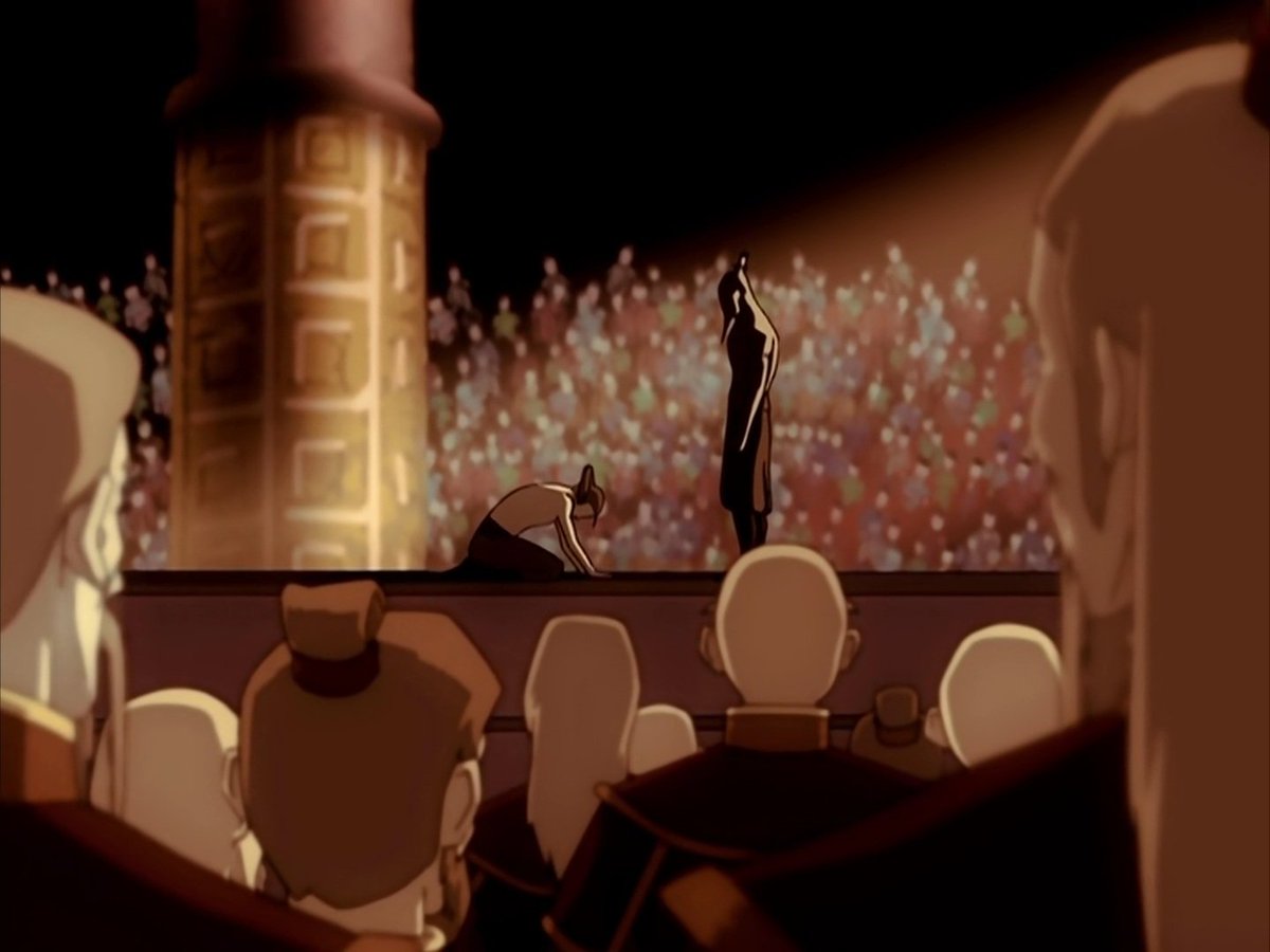 sanji_joestar's tweet photo. 10/10 Zuko/Aang Episode
A lots of parallels and inversions being established
Zuko wishing for responsabilities while Aang wishes to live freely, they were both too early for what position they were meant to be in
I get it for Aang but I still wonder why Zuko NEEDED it
#Bluebender https://t.co/dDhpasr72p