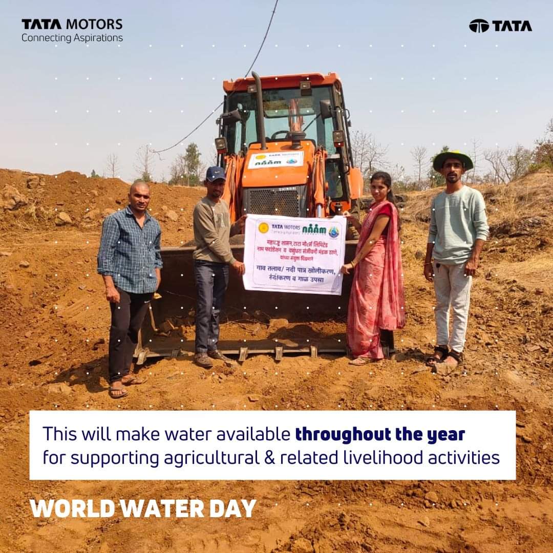 Tata Motors, in collaboration with the NAAM Foundation and the district administration, supported the rejuvenation of 106 Amrit Sarovars in just one year. The water bodies have not only increased water storage capacity but also helped recharge groundwater, ensuring year-round…