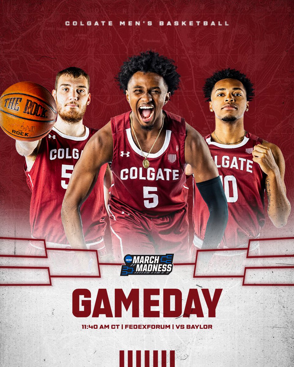 Bring on the madness.

🆚 ‣ Baylor
🕛 ‣ 11:40 AM CT
📍 ‣ Memphis, Tenn.
📺 ‣ truTV

#GoGate | #MarchMadness