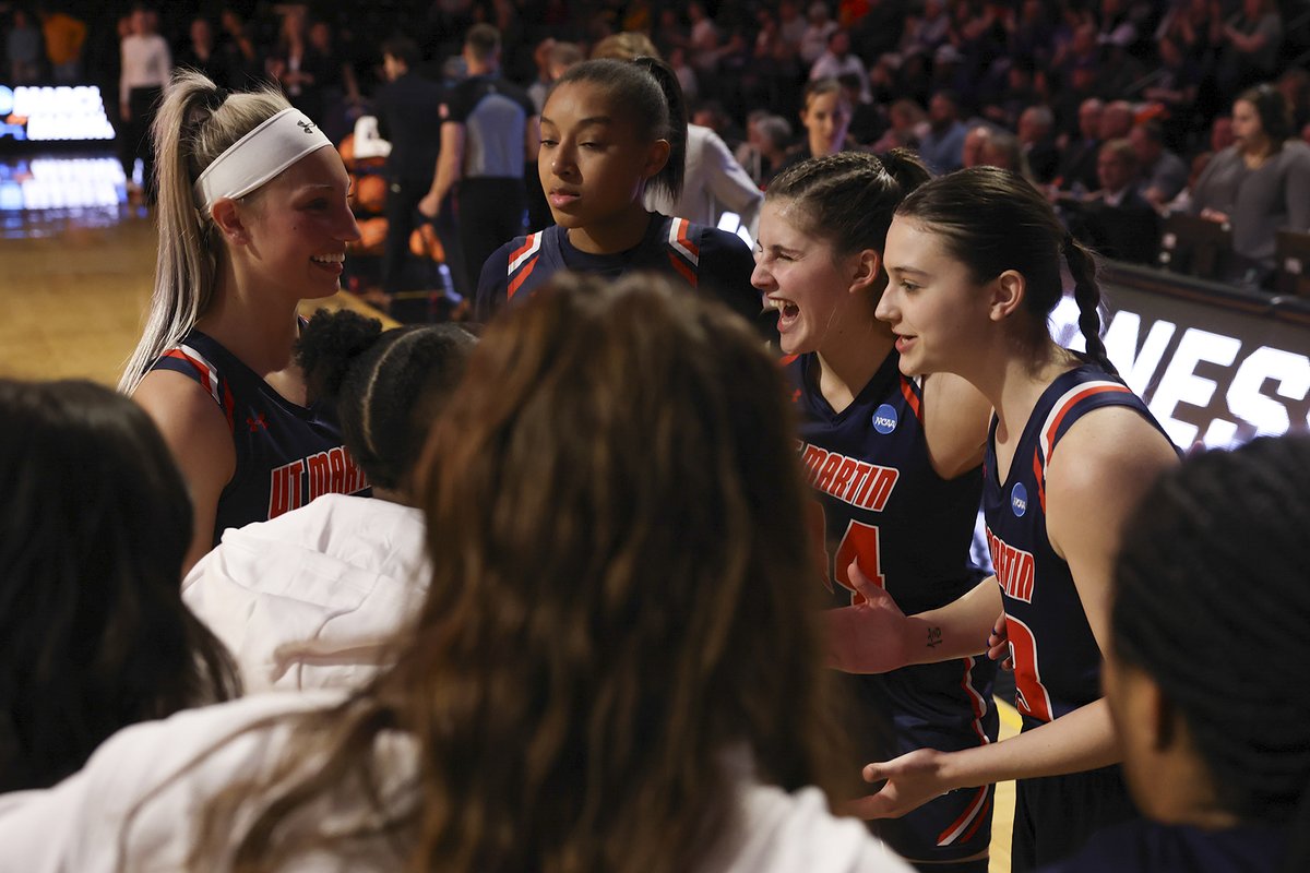 Against all odds, @UTMartinWBB went dancing! Check out some of the best photos from the First Four tinyurl.com/3wr9de5r #MartinMade | #OVCit
