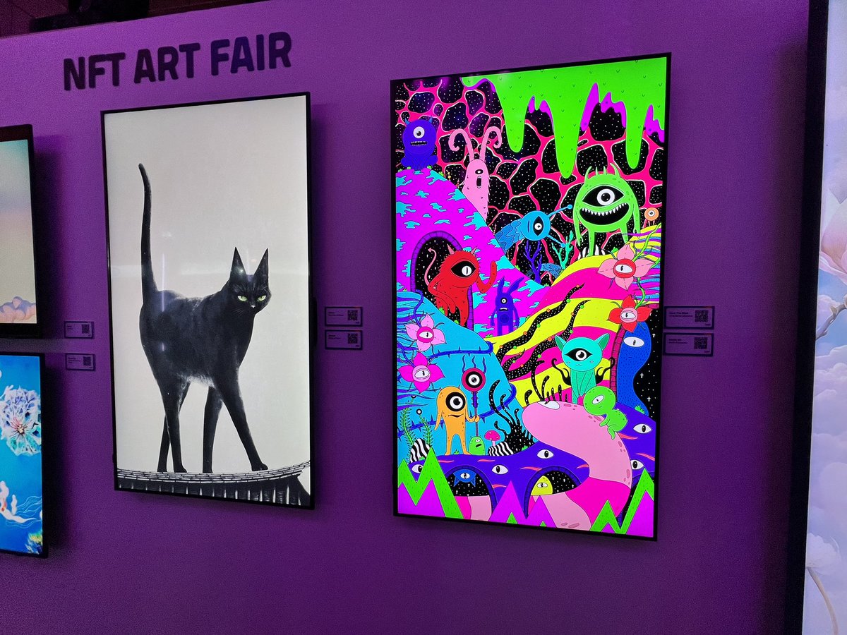 NFT KOREA FESTIVAL 2024 ❤️
By Gaudi World foundation &amp; the moon labs 

대단하신 작가님들과 함께 전시할 수 있어서 너무 좋습니다😍

수상의 영광까지💕 감사합니다😁

#STB #NKF2024 #Gaudi <a href="/NFTKOREAFESTA/">NFT KOREA FESTIVAL</a> <a href="/LeisureMeta_LM/">LeisureMeta</a>