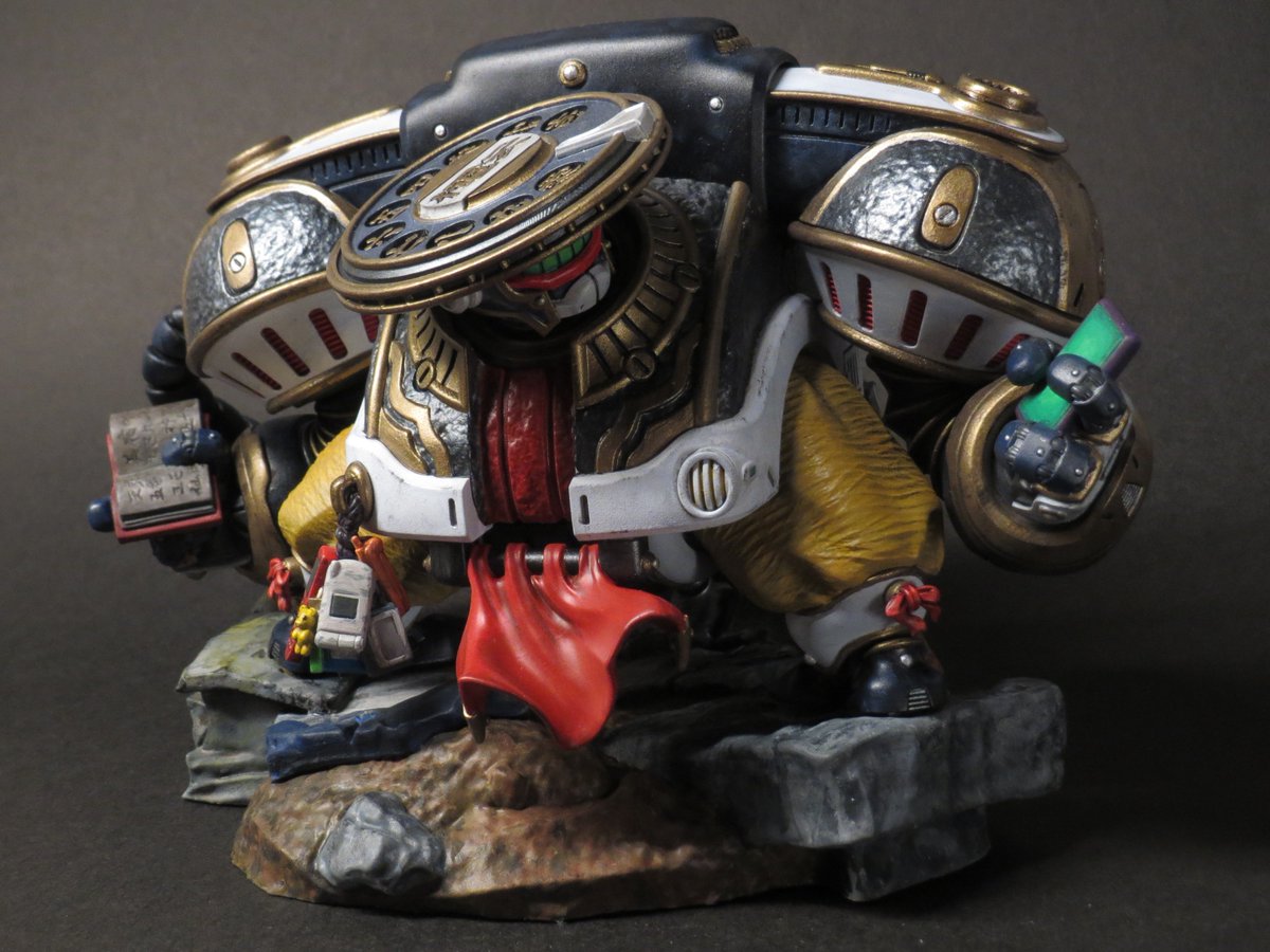 #知名度を上げたいので拡散してください 

仕事の傍ら、和物もモチーフにメカ的付喪神を作っています。

#かたち屋さん
#キカイセカイ