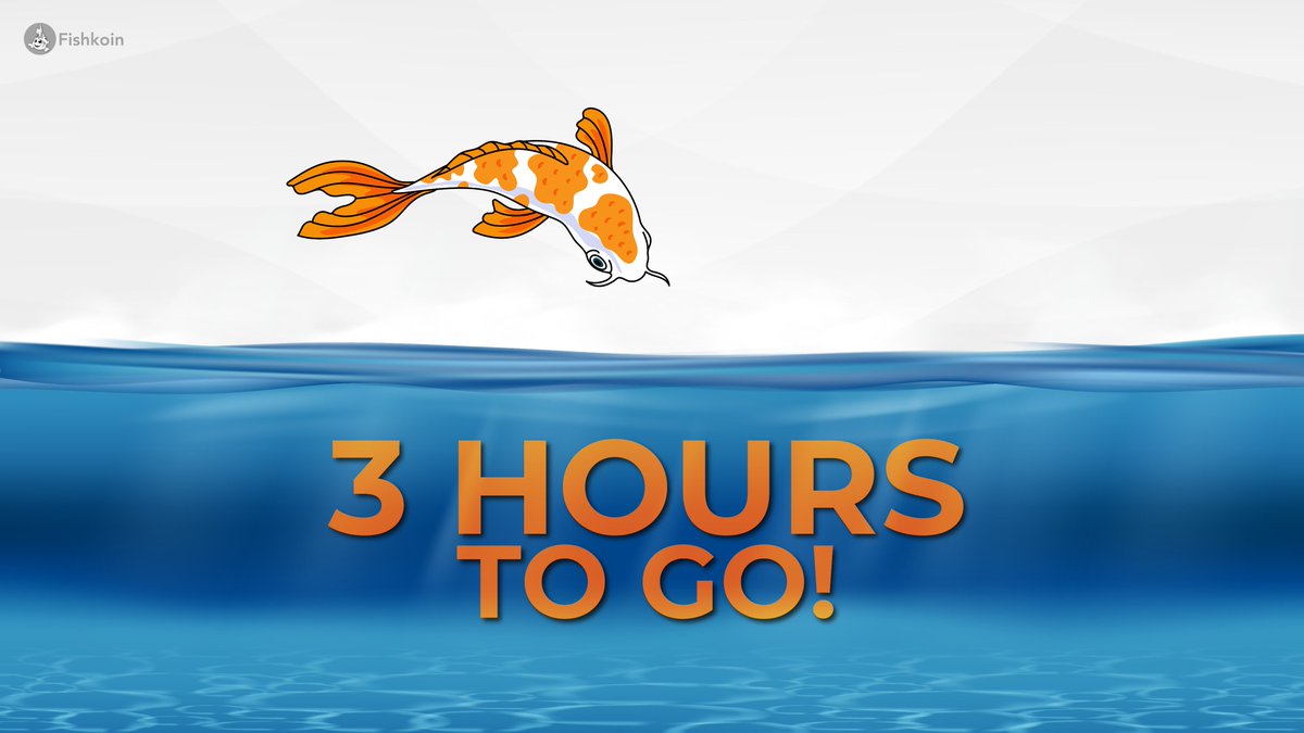 3 Hours to go!

Giveaway $50 USDT

✅Follow <a href="/fishkoin/">Fishkoin</a>
✅Comment #KOIN #FISHKOIN

🏆1 Winner
⏰Ends in 24 Hours

#KOIN #memecoin #fishkoin #BSC