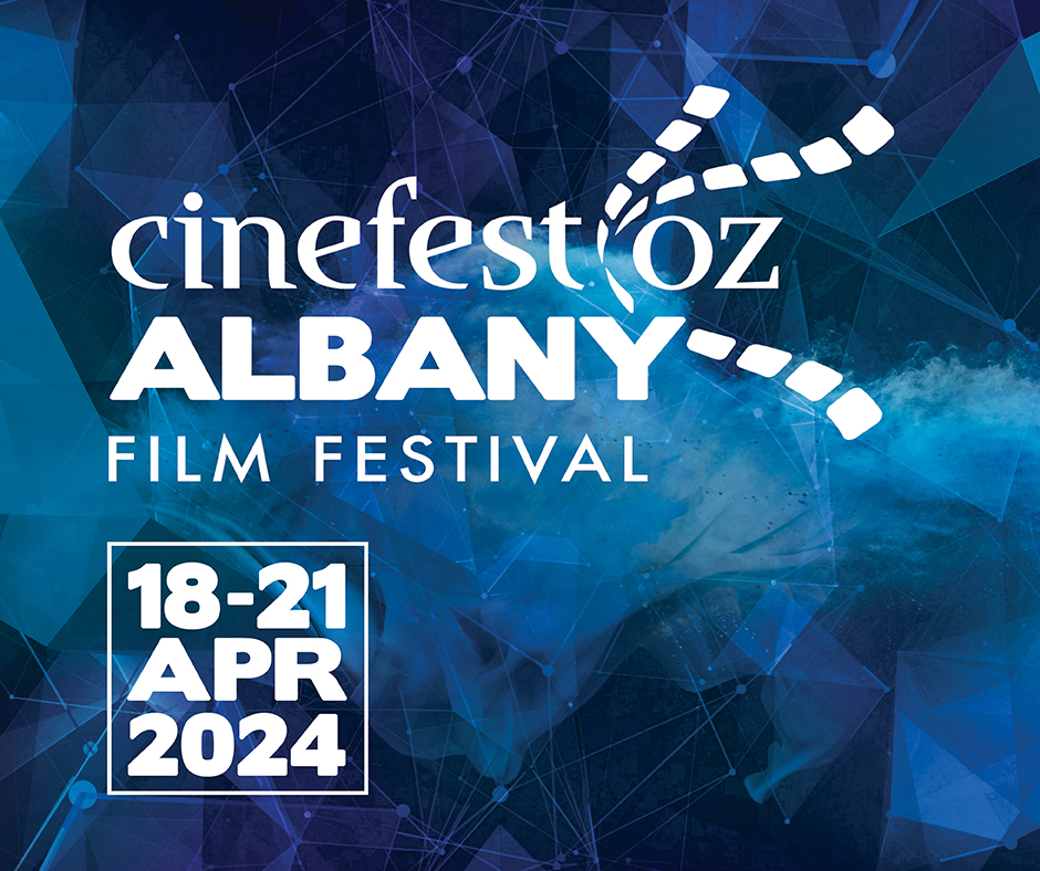The CinefestOZ Albany program is here! 

Check out the full program here: bit.ly/3TLRwyw