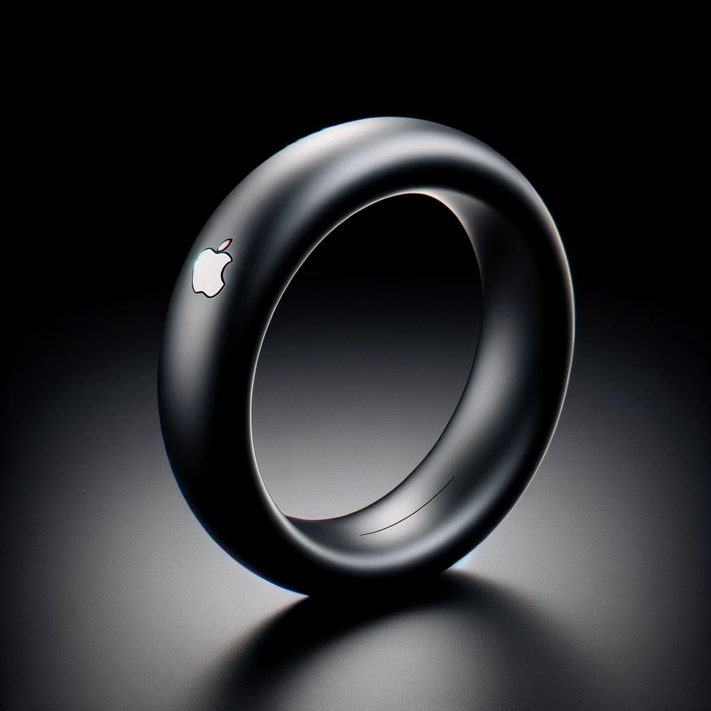 RetroOssa's tweet photo. APPLE RING? 💍 🍎 
Así como ya nos fue anunciado el Galaxy Ring, es muy probable que para finales de este año tengamos un Apple Ring.

Se dice que podrá trackear el movimiento de las manos y puede ser una alternativa económica al Apple Watch al monitorear casi los mismos datos. https://t.co/nypXvLwY4P