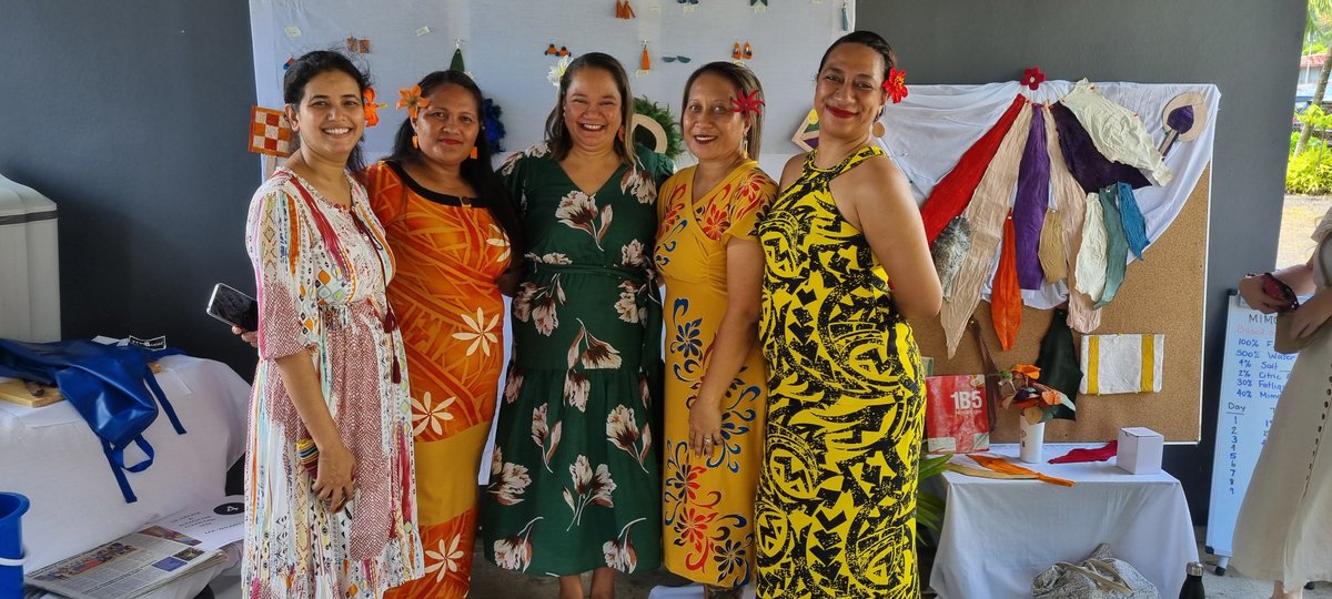 Read more 👇 about how the @UNDPAccLabs 🇼🇸 worked with local women entrepreneurs to turn discarded fish skin into sustainable fish skin leather products. undp.org/samoa/press-re…