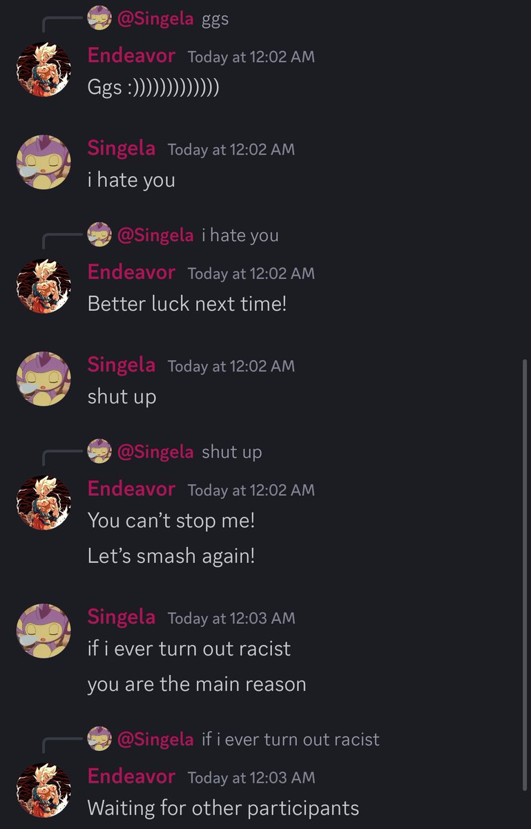 Endeavor_ssbu's tweet image. #FundiesNation #GuhHuh #Fundies #Raw #HearTheRoarOfMyFullForceNeutralAttack