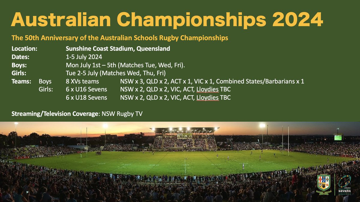 Australian Schools Rugby Union 'ASRU' (@ausschools) on Twitter photo 