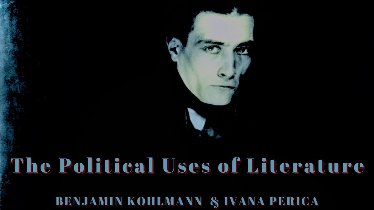 The Political Uses of Literature BENJAMIN KOHLMANN and IVANA PERICA philosophy-world-democracy.org/articles-1/the…