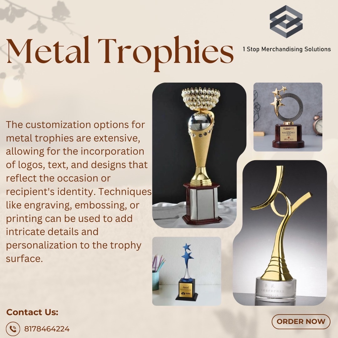 Customized acrylic trophies are stylish and modern awards designed to celebrate achievements, recognize excellence, or commemorate special occasions.

#CustomTrophies
#PersonalizedAwards
#MetalTrophy
#CustomizedRecognition