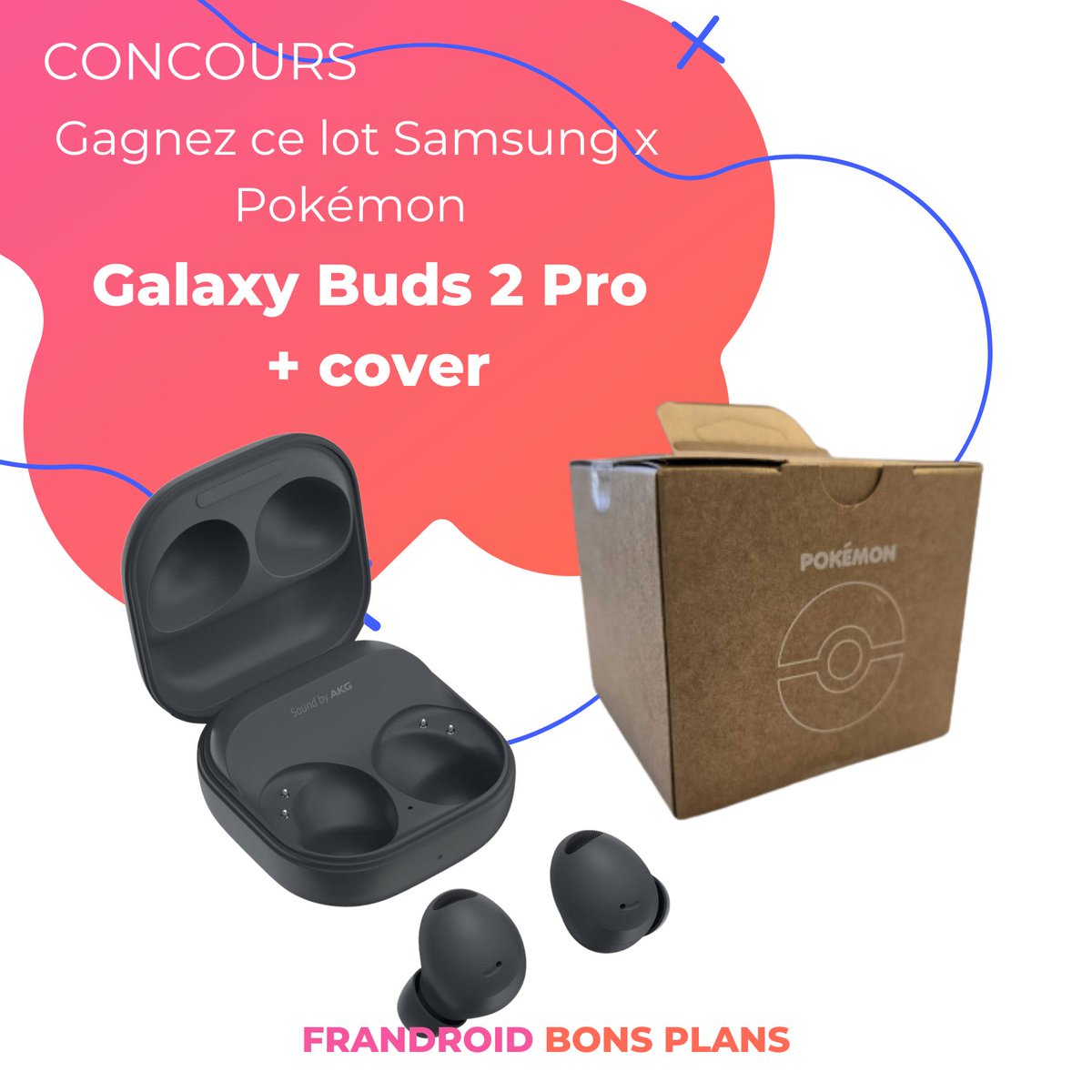 FrandroidPromos's tweet image. On lance un autre #CONCOURS pour le week-end !

On vous fait gagner cette fois-ci les Samsung Galaxy Buds 2 Pro avec leur cover #Pokemon officiel 😍

Pour participer, rien de plus simple : 

- RT ce post
- Follow @FrandroidPromos 

TAS le 25/03/2024 à 12h ! Bonne chance 🍀