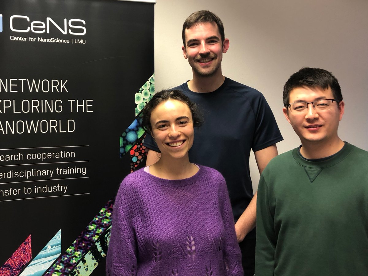 CeNS_LMU's tweet image. The newly elected CeNS Student Representatives 2024: Beatrice @PhysOfLifeLMU, Patrick @pa_schueler @LabTinnefeld, and Zehua from Hartschuh group. Looking forward to your ideas and activities!
