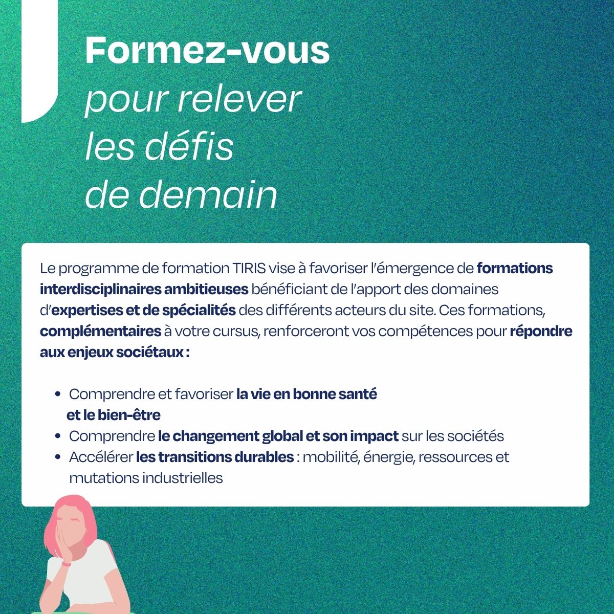 🆕 Les deux premiers Minor programs de #TIRIS sont ouverts aux candidatures !

➡ Le certificat NEJES : nouveaux enjeux juridiques et éthiques en matière de santé
➡ Le certificat GEPABA : gestion durable du patrimoine bâti

ℹ️ Plus d'infos : univ-toulouse.fr/tiris-transiti…